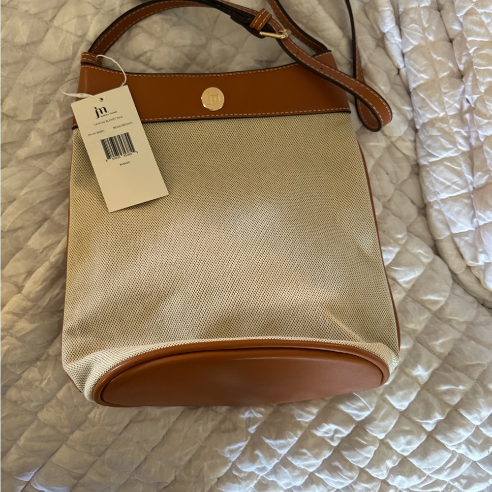 Elegant Tan and Cream Women's Bag J.Jill  NWT